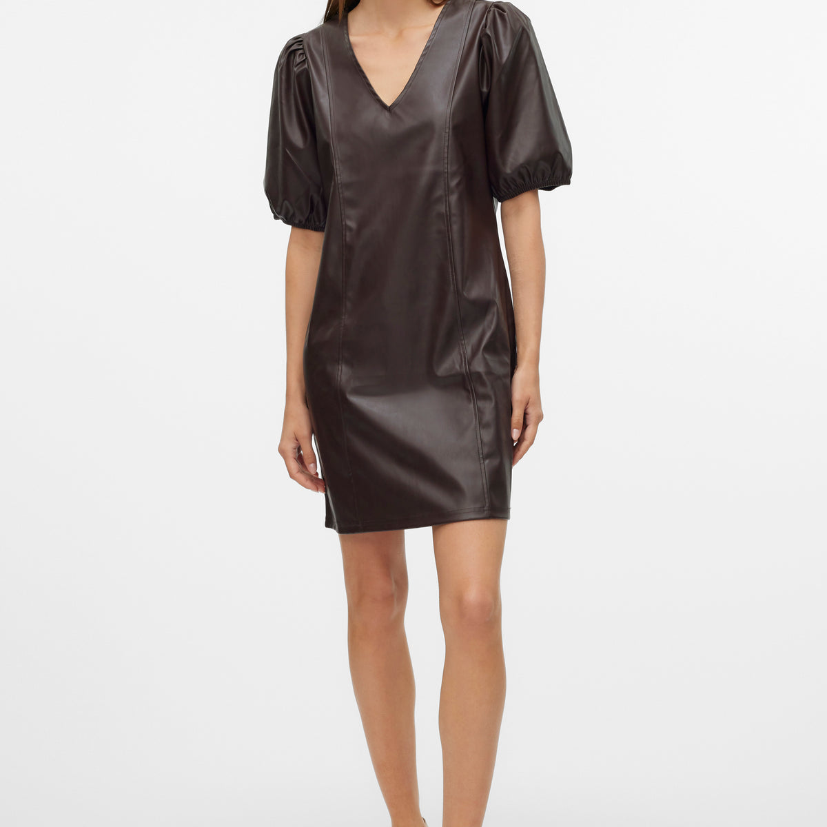 Jurken zonder mouw bruin VERO MODA main image 0
