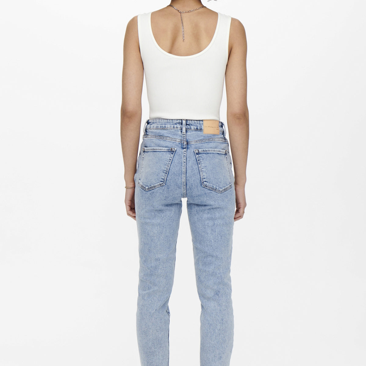 Endast damjeans ONLAMBER - Medium blue denim