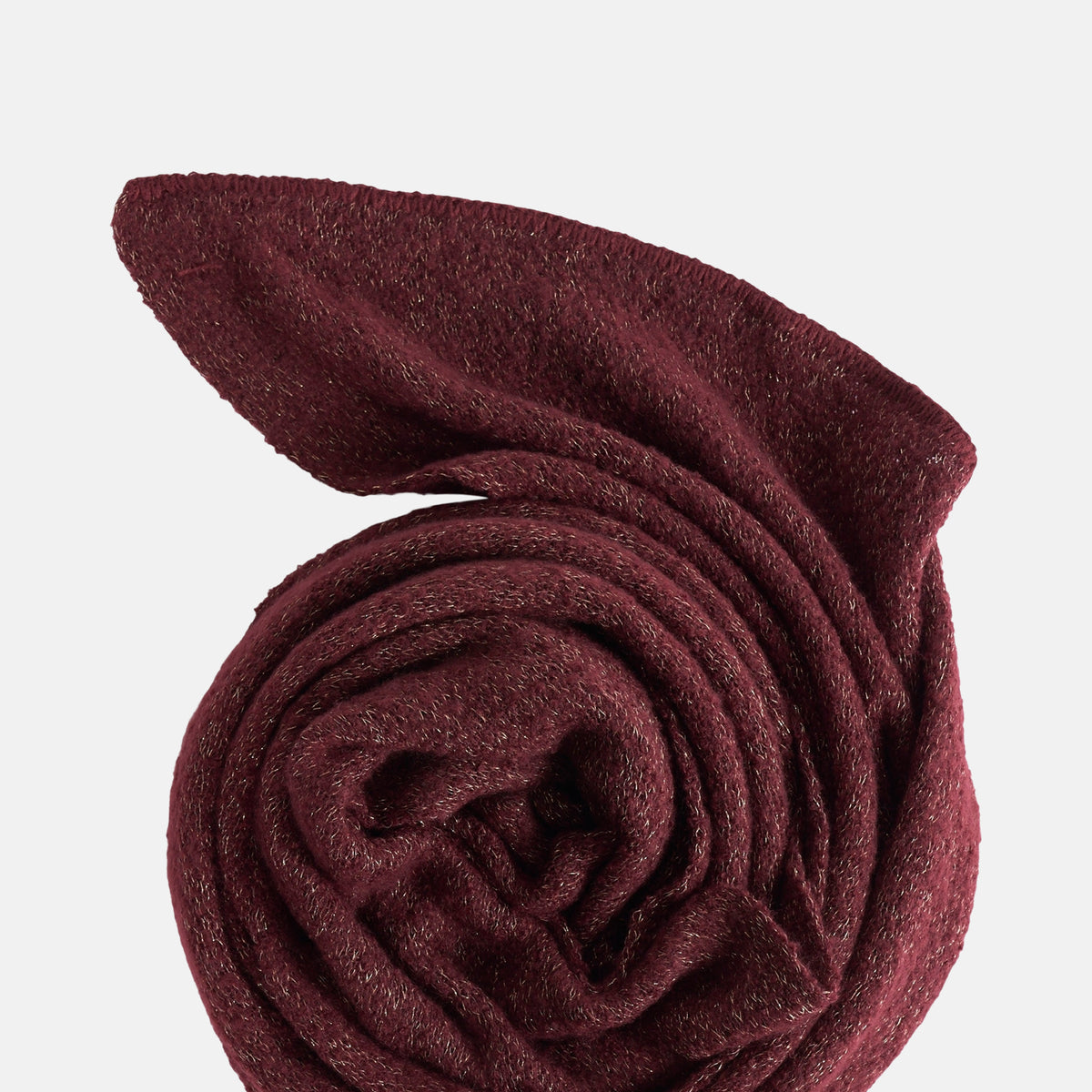 Écharpe ETOLE Tissée Bi-face Bordeaux Kaki - Occasion Très Bon état