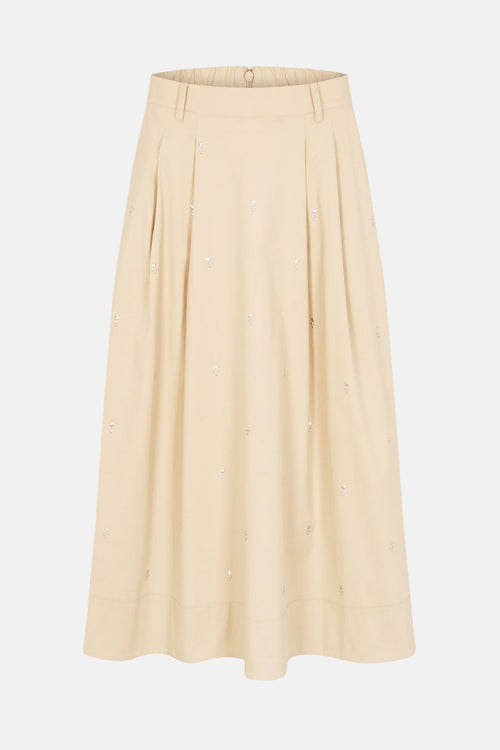 Lange rok - beige