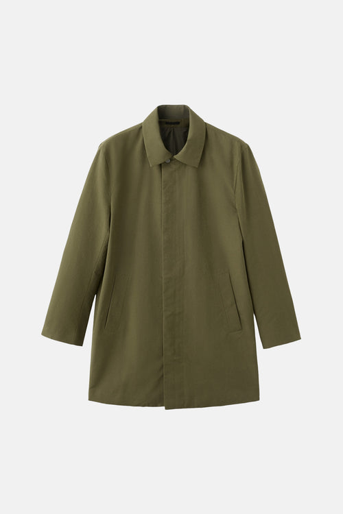 Lange jas - khaki