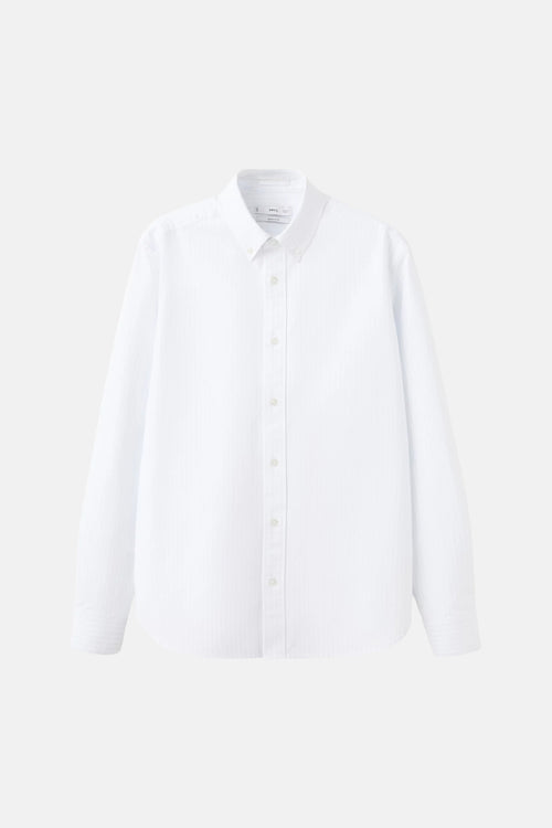 Chemise à manches longues - Blanc