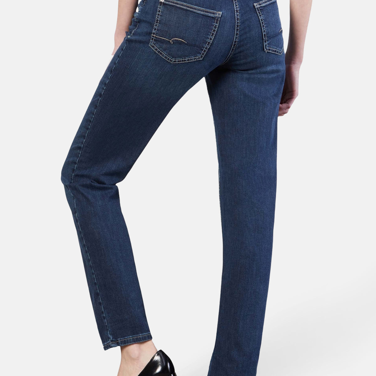 MAC Melanie Jeans, Straight Fit, Gürtelschlaufe, für Damen