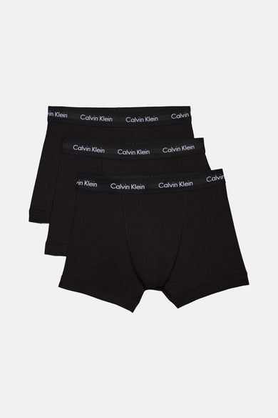 Zwarte boxershort van Calvin Klein, met elastische tailleband met logo.
