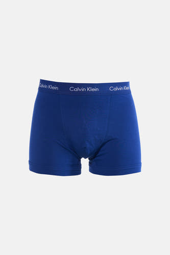 Boxer short bleu de Calvin Klein, avec une ceinture à logo.