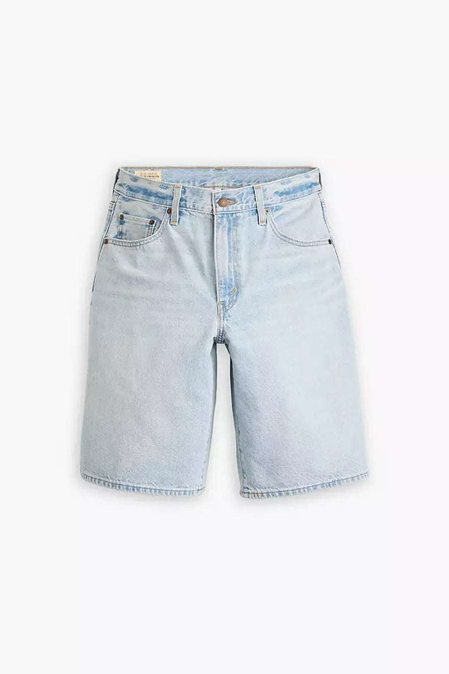 Short - light blue denim