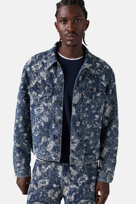 Veste en jean - mid blue denim