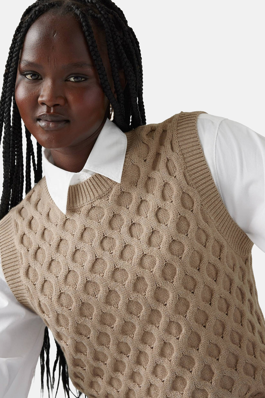 Débardeur - beige