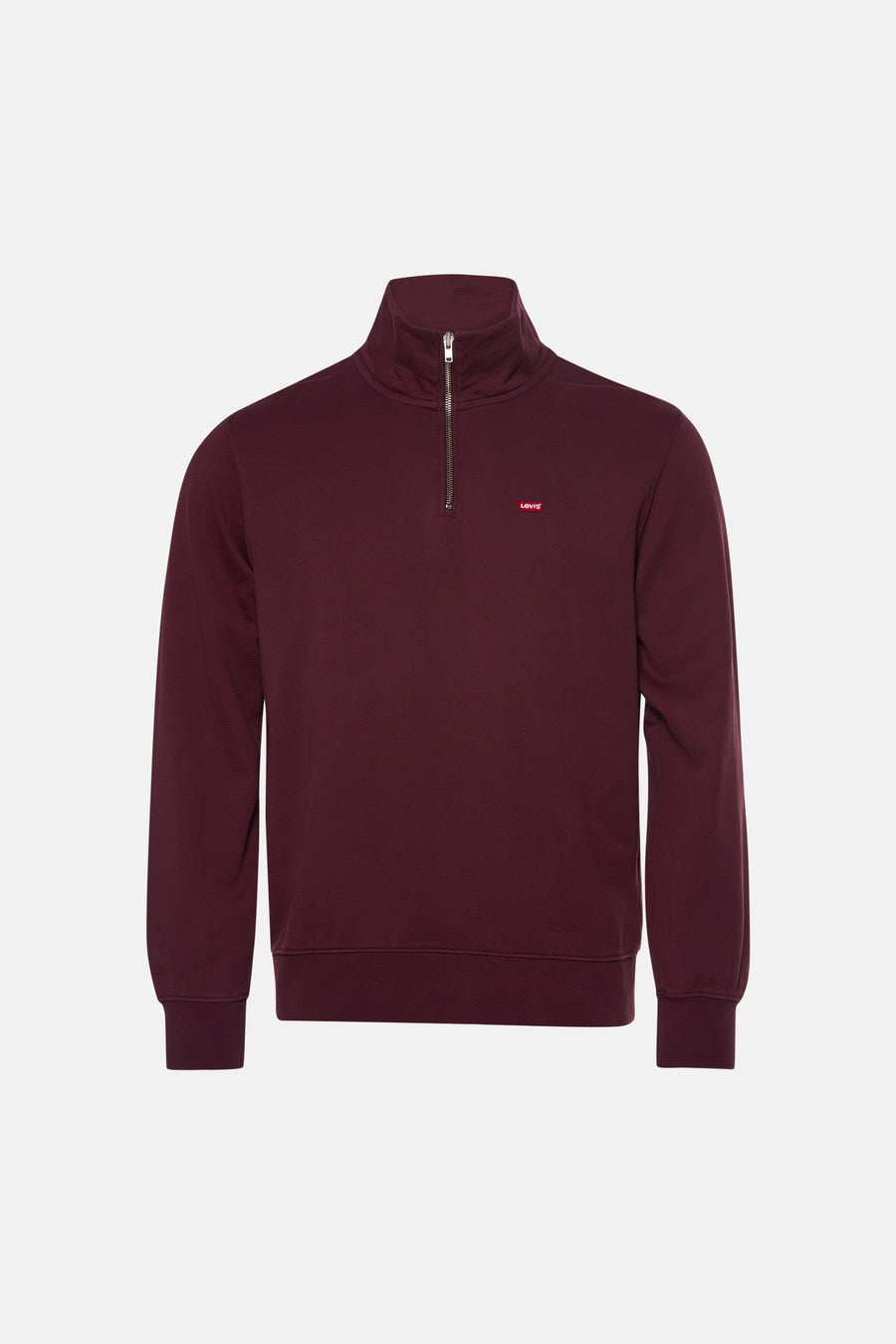 Pull met rolkraag - bordeaux