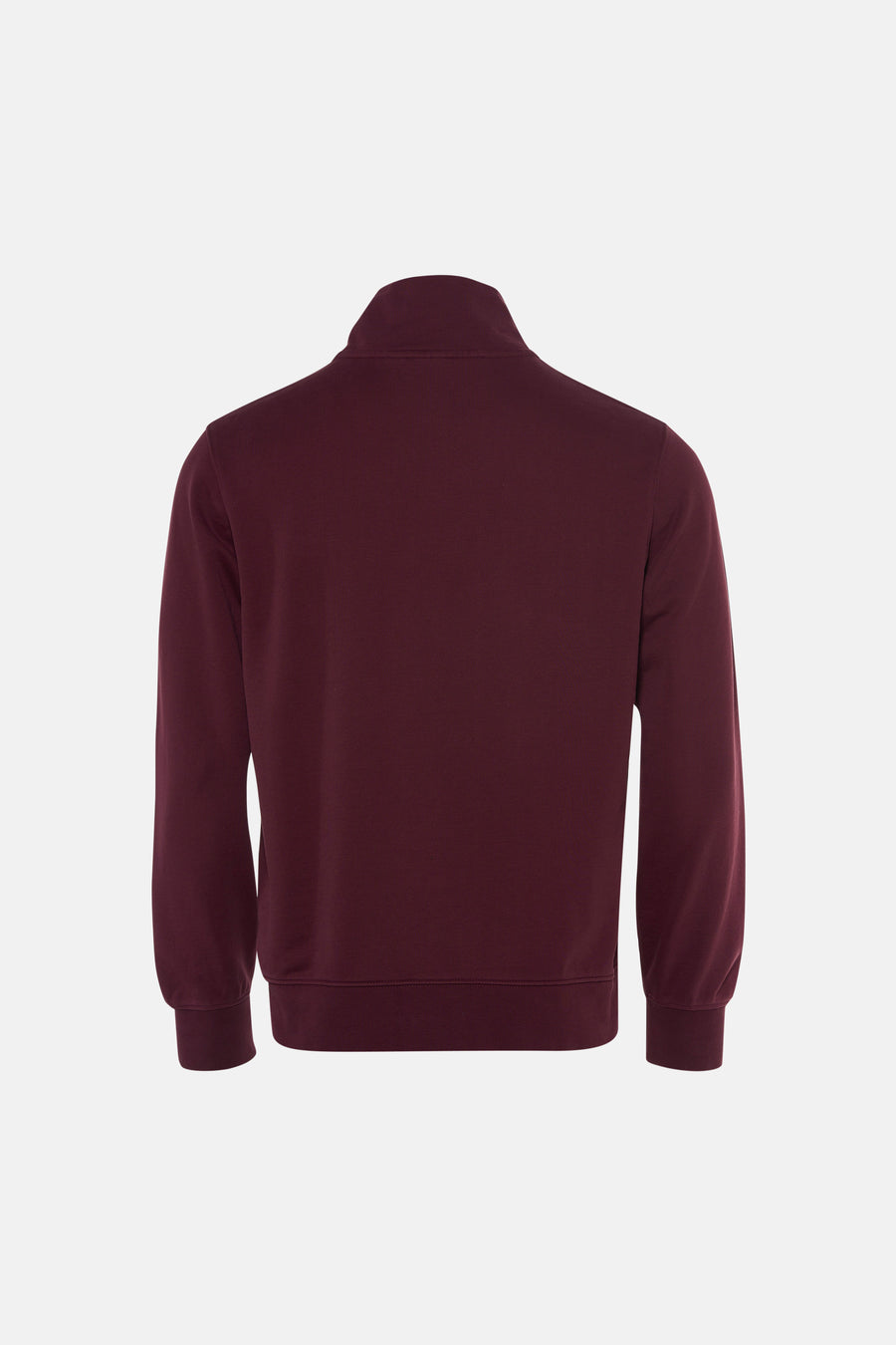 Pull met rolkraag - bordeaux