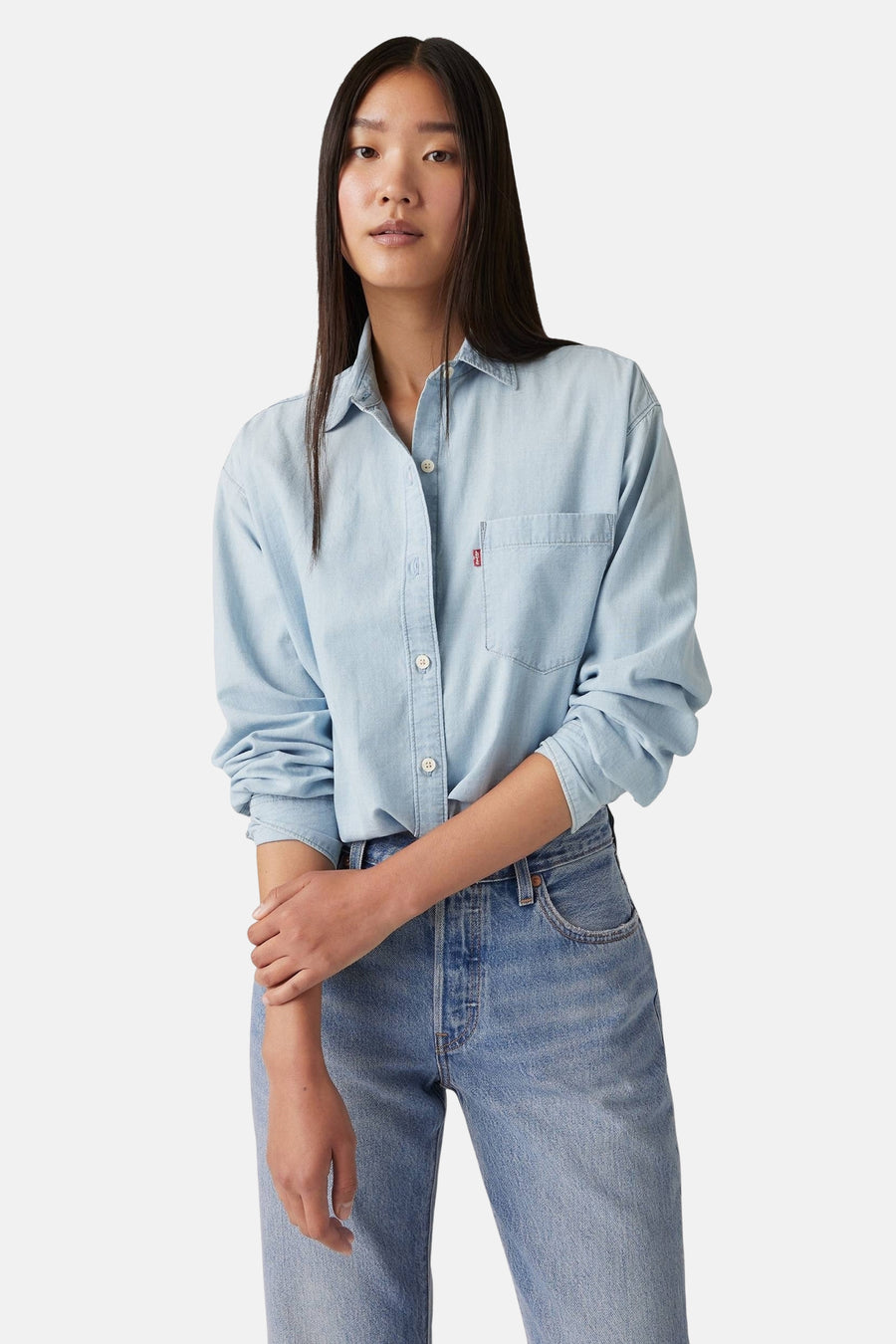 Chemise en jean - light blue denim