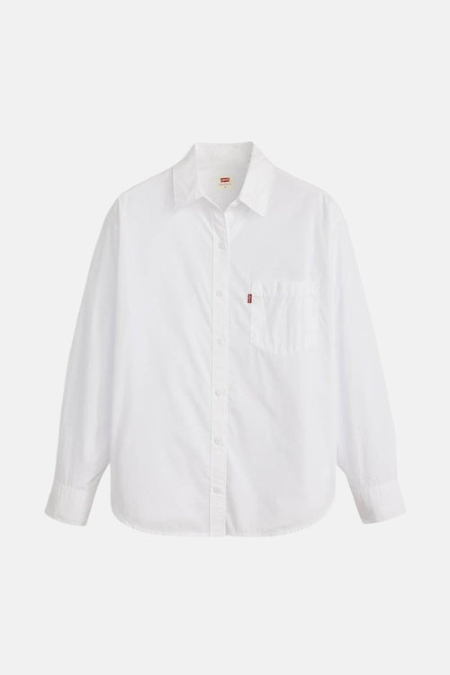 Chemise à manches longues - blanc