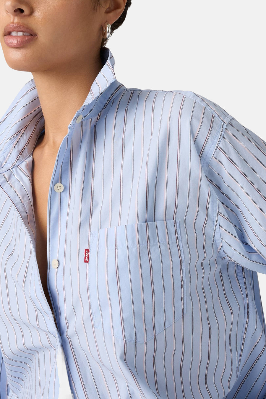 Hemd met lange mouwen - blauw