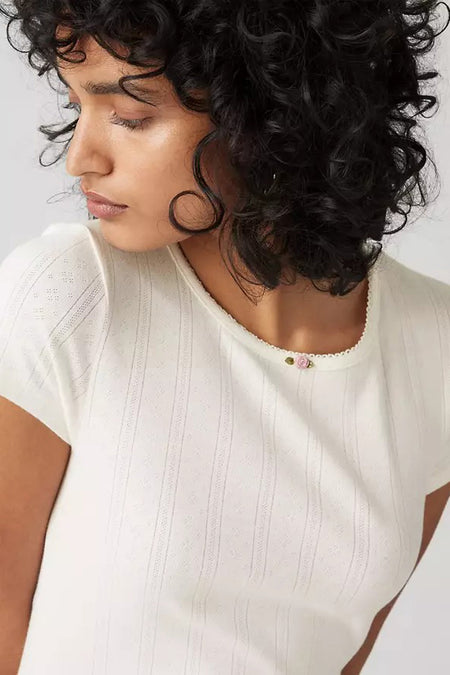 Top uni manche courte Black denim - Levi's®