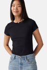 T-shirt met korte mouwen - zwart