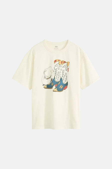 T-shirt met korte mouwen - beige