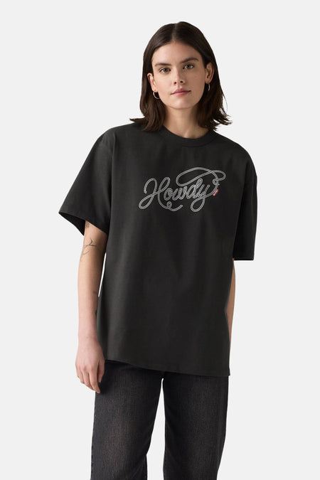 T-shirt met korte mouwen - zwart