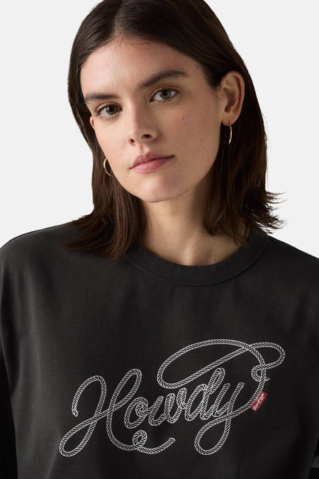 T-shirt met korte mouwen - zwart