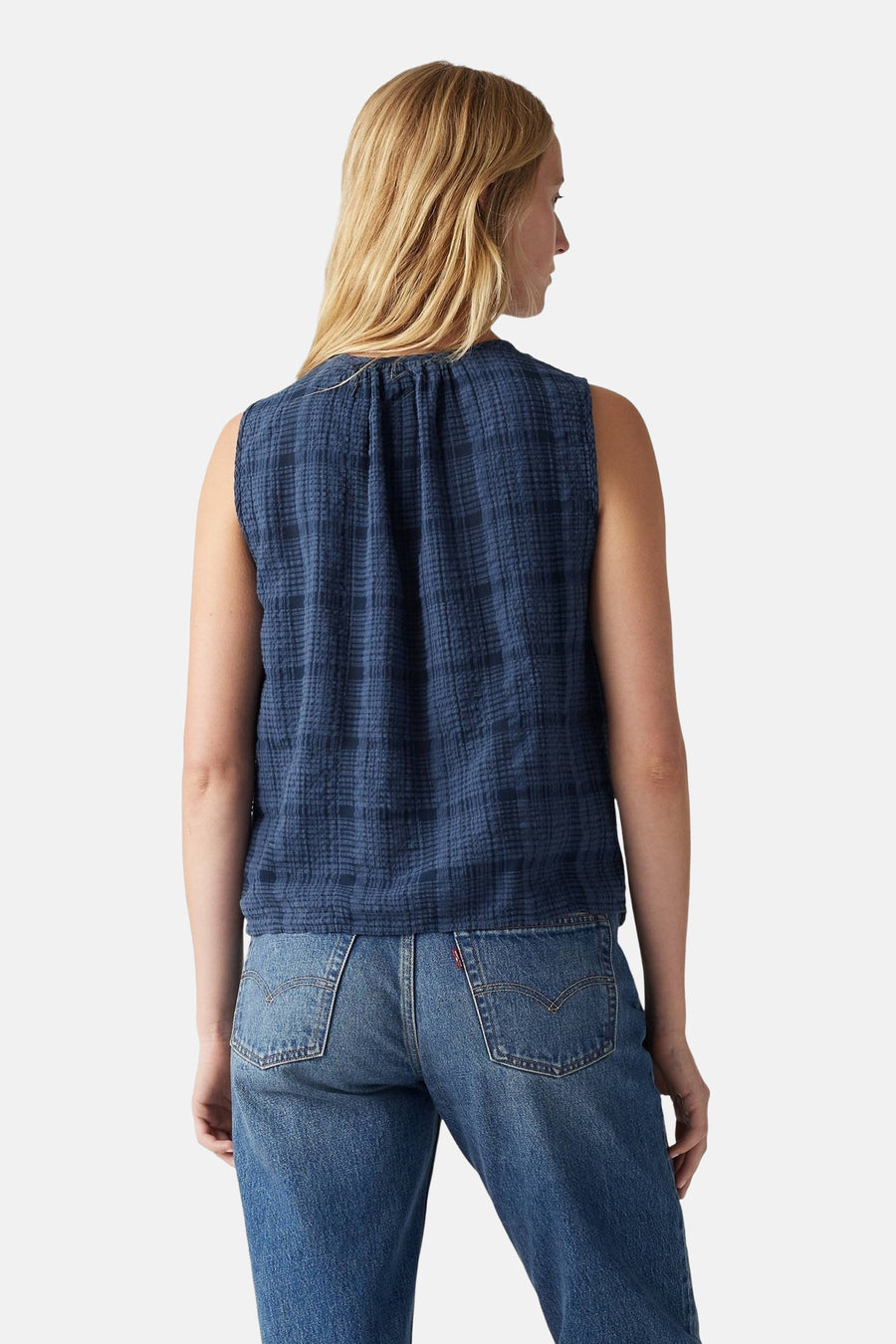 Blouse - bleu
