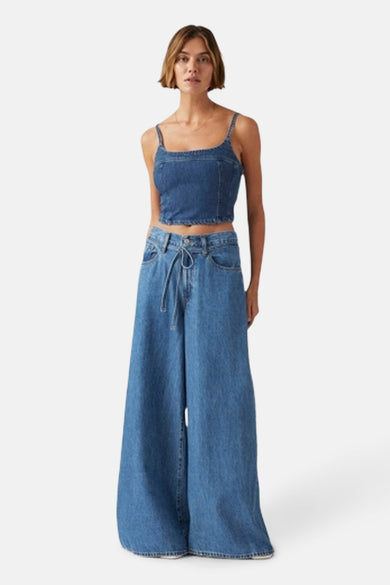 Jeans wide mid blue denim - Levi's®