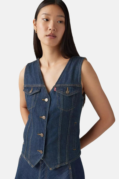 Chemisier (sans manches) dark blue denim - Levi's®