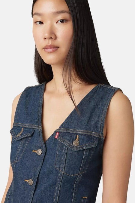 Chemisier (sans manches) dark blue denim - Levi's®