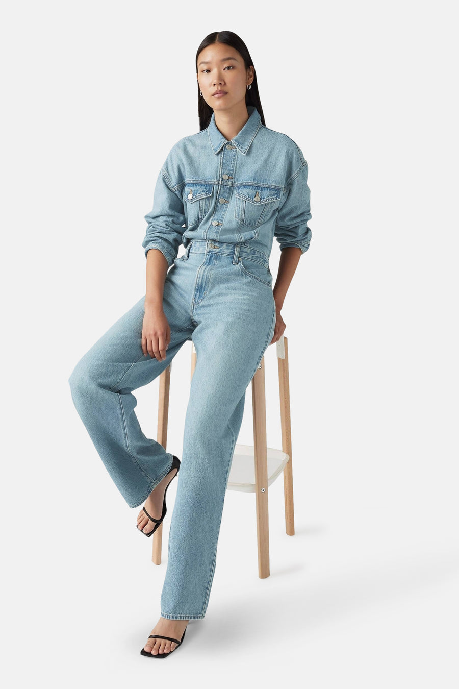 Combinaison - Light blue denim