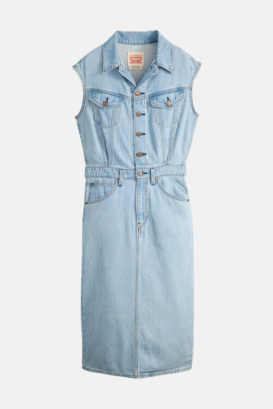 Kleedje - Light blue denim