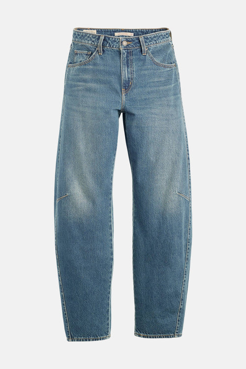 BAGGY DAD BARREL - light blue denim
