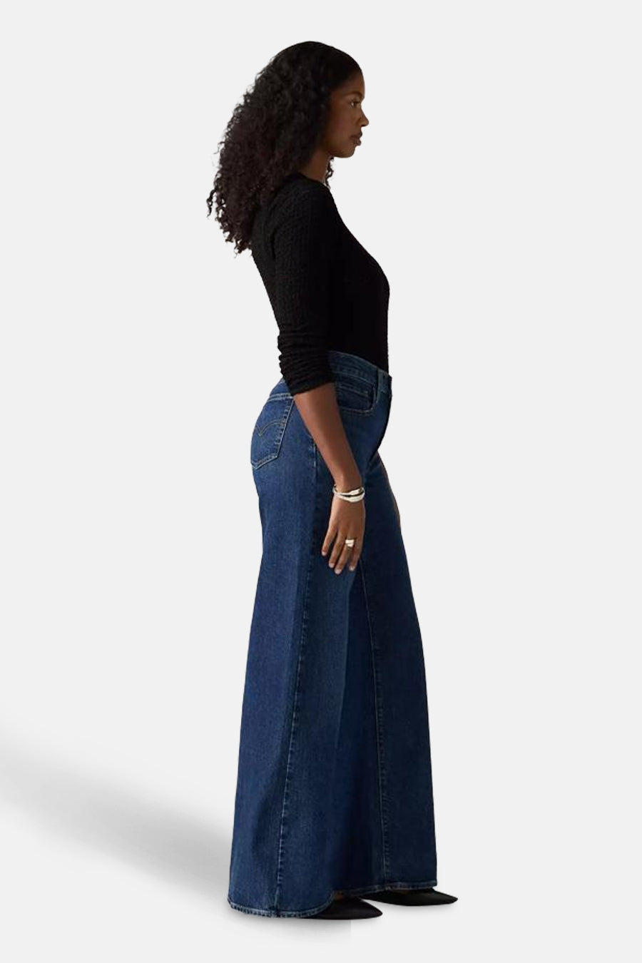 Jeans wide mid blue denim - Levi's®