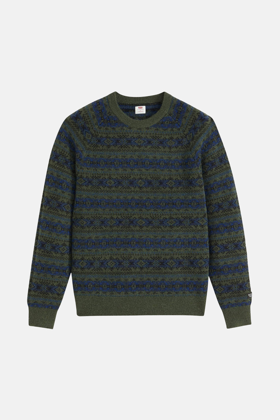 Pull met ronde hals - multicolor
