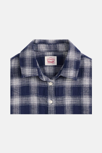 Hemd met lange mouwen - blauw