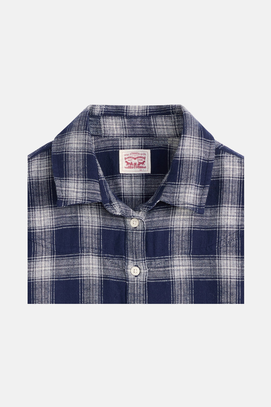 Hemd met lange mouwen - blauw