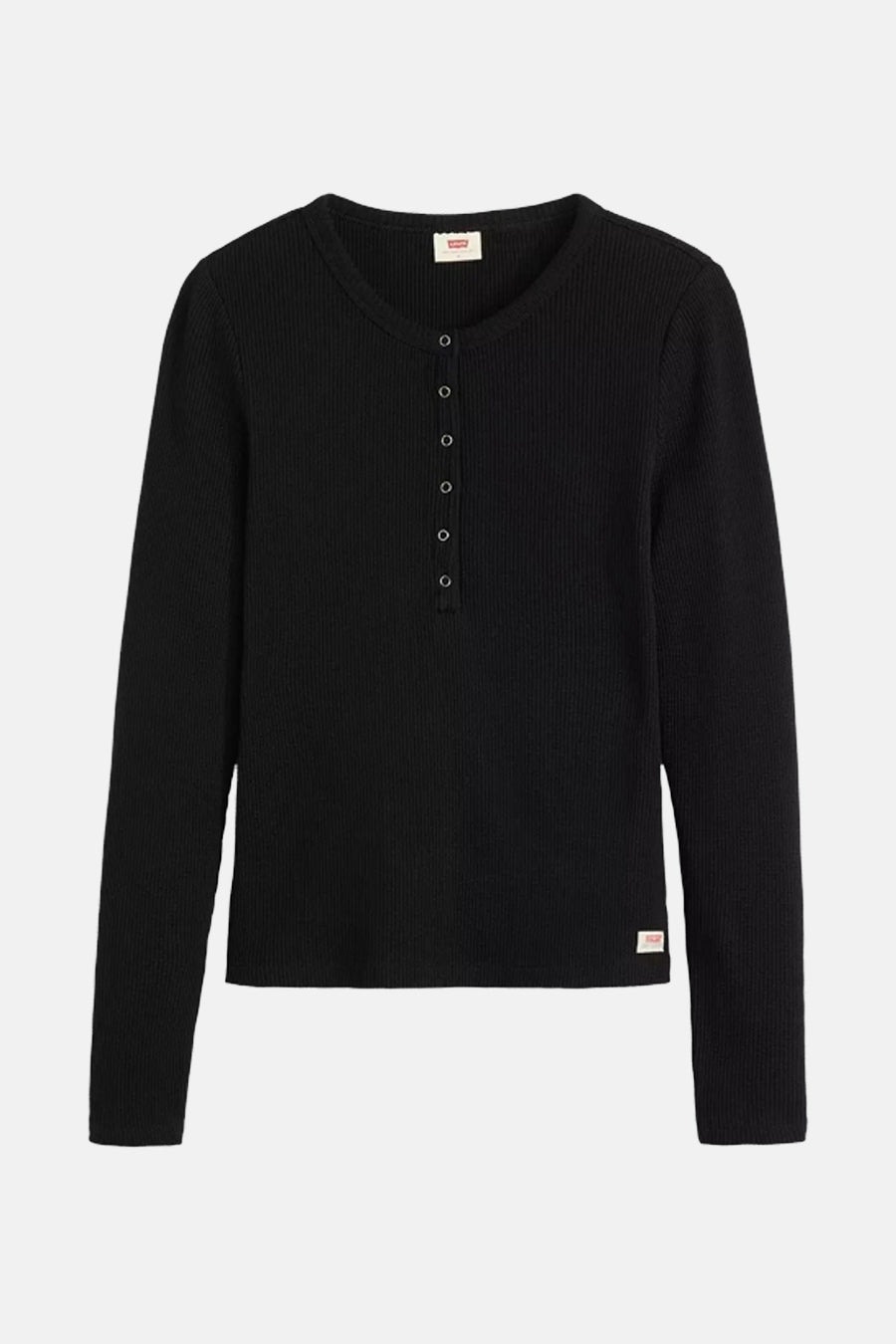 T-shirt met lange mouwen - zwart