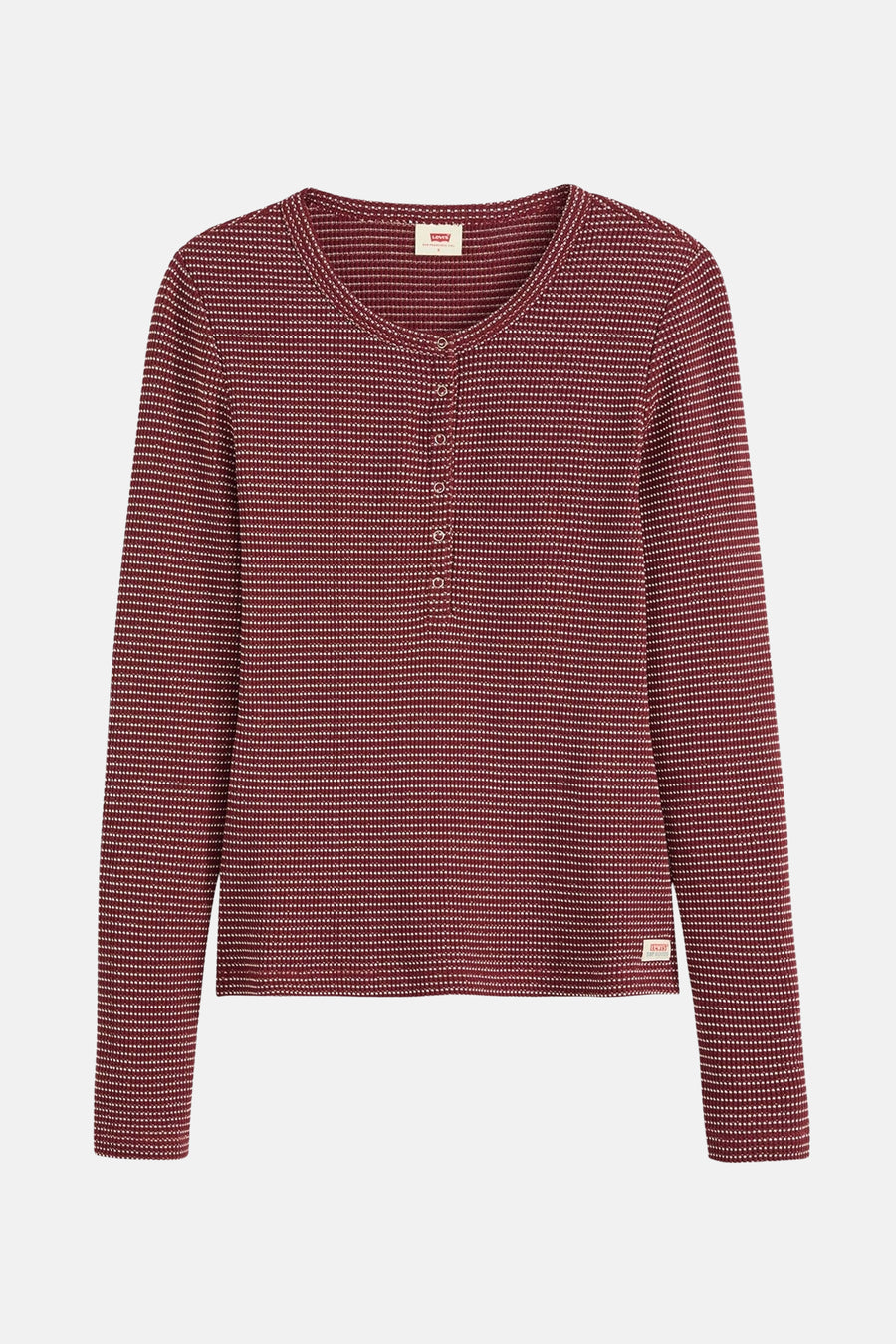 T-shirt met lange mouwen - Bordeaux