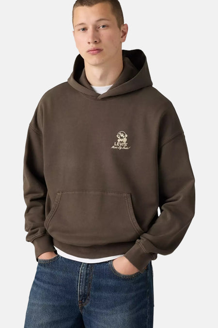 Sweater met kap - groen