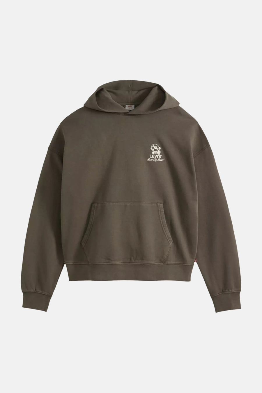 Sweater met kap - groen