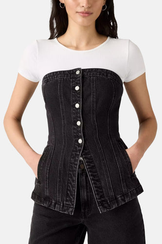 Tuniek - black denim - Levi's® - 4