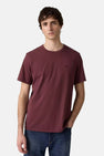T-shirt met korte mouwen - bordeaux