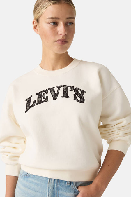 Sweater O hals - wit