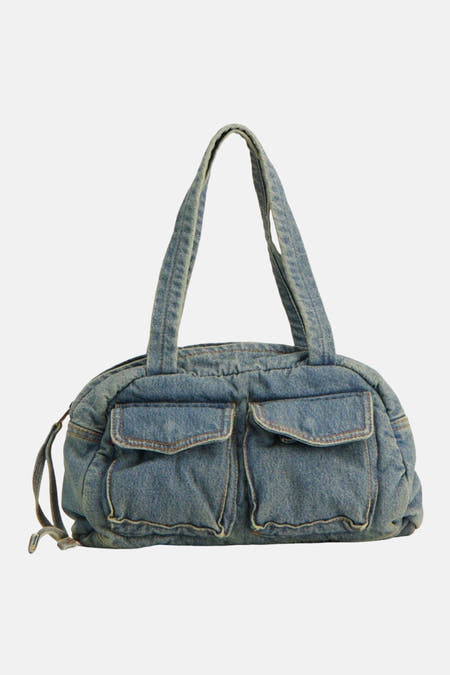 Schoudertas - denim