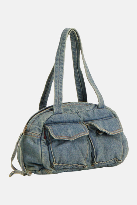 Schoudertas - denim