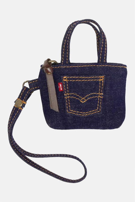 Sleutelhanger - denim