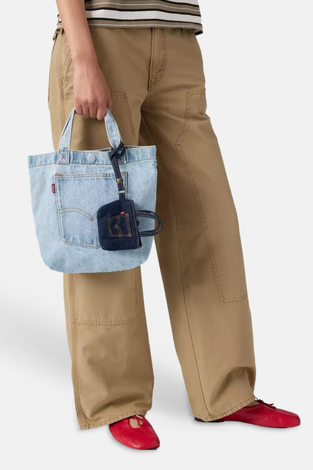 Sleutelhanger - denim