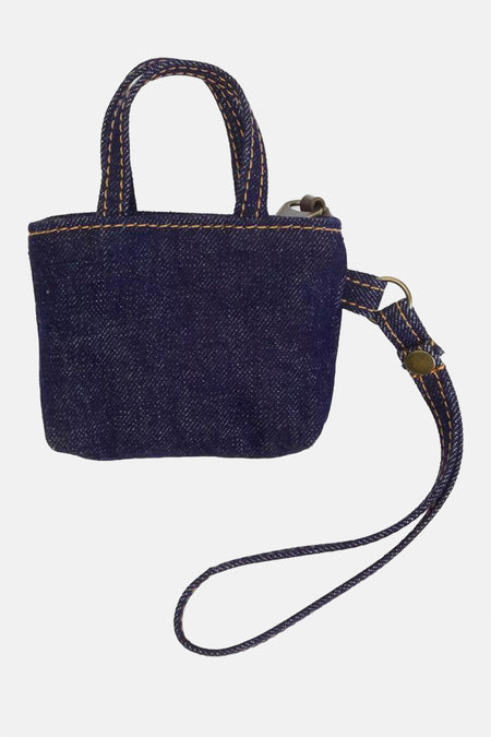 Sleutelhanger - denim