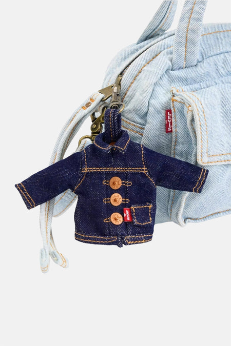 Sleutelhanger - denim