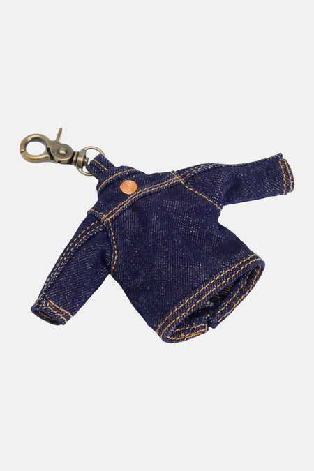 Sleutelhanger - denim