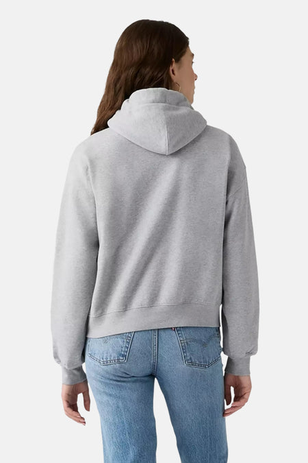 Sweat à capuche - gris