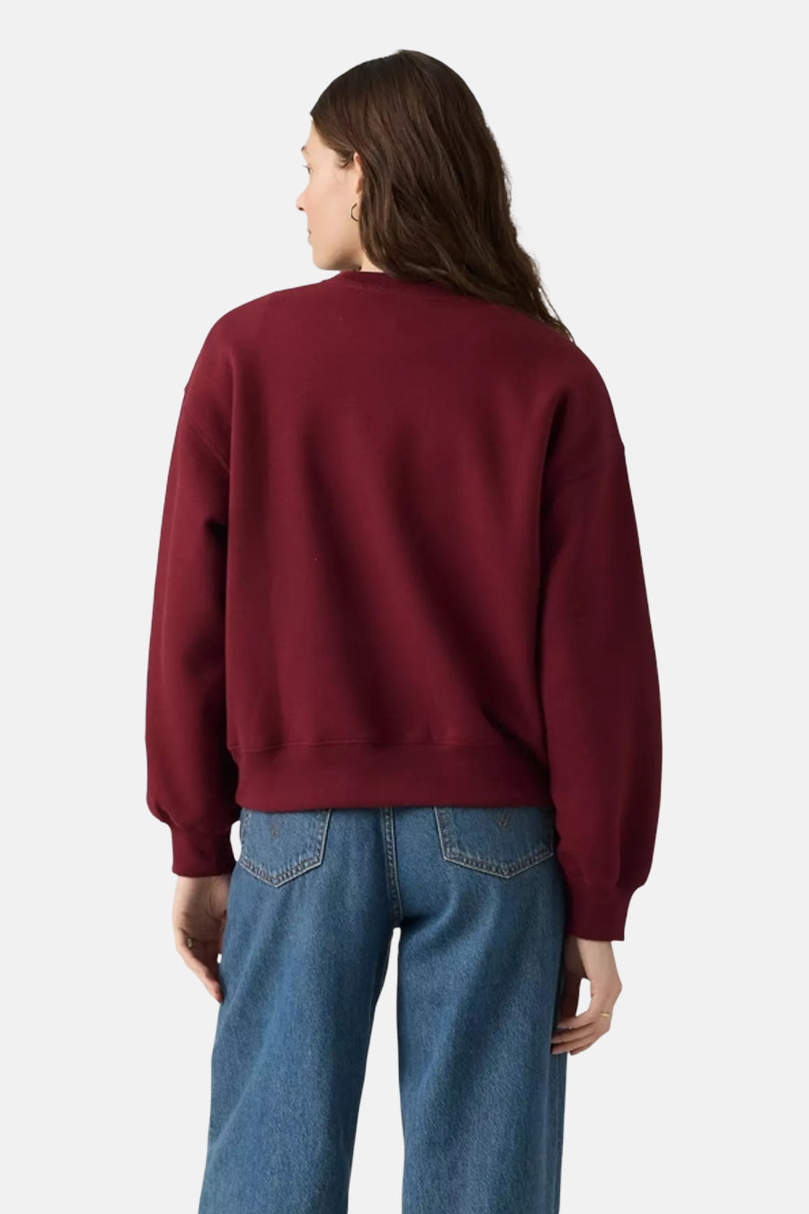 Sweater met ronde hals bordeaux - Levi's®