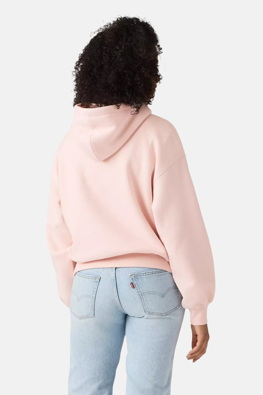 Sweater met kap - roze